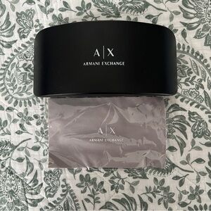Armani Exchange Glass Case & Glass Cloth, NWOT